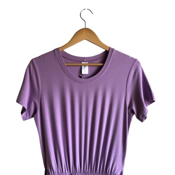 Smash + Tess Rebecca Wrap Style Dress Small Lovely Lavender Midi NWT - Picture 4 of 14